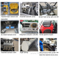 Top quality China ride on six wheel Honda engine laser leveling concrete screed machine (FJZP-200)